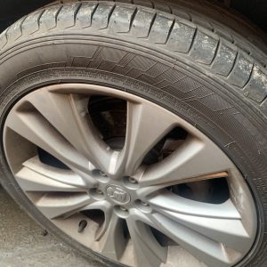 Alloy wheel & tyre